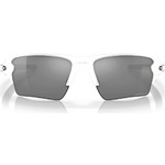 Oakley Flak 2.0 XL 9188 81 Αθλητικά Γυαλιά Ηλίου Μάσκα Κοκάλινα Άσπρα με Μαύρο Καθρέπτη Φακό