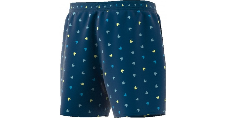 adidas allover print swim shorts