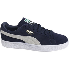 puma suede classic black and white size 7