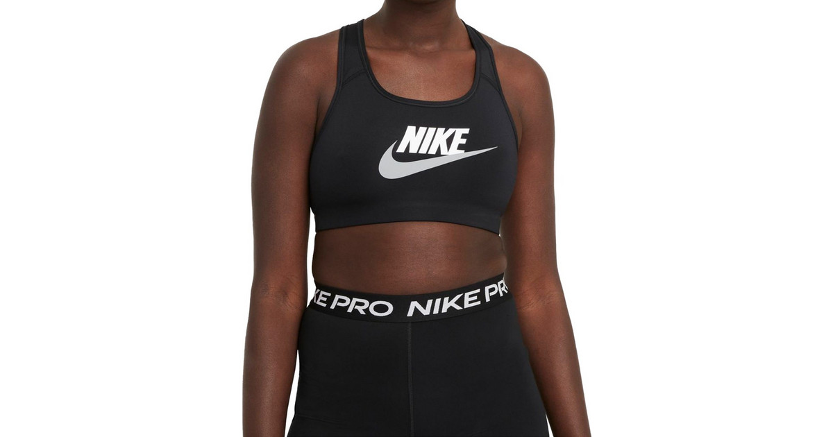 nike sports bra swoosh