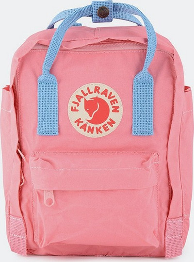 kanken mini pink air blue