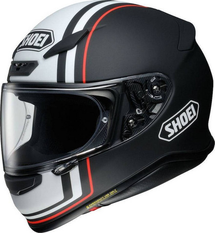 shoei black red