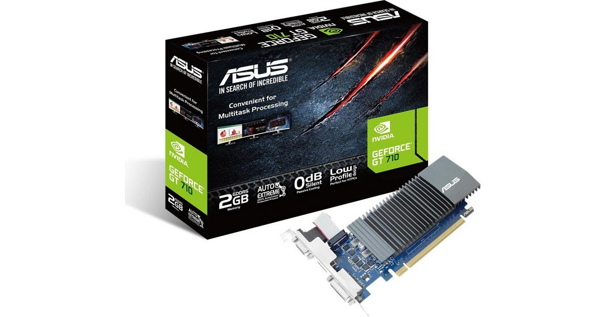 Asus geforce gt 710 silent lp или vega3 что быстрее