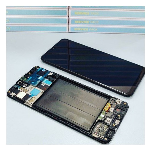 samsung a50 lcd with frame