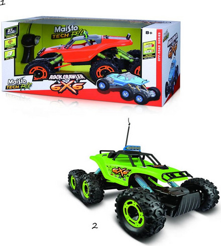 maisto tech rc rock crawler 6x6