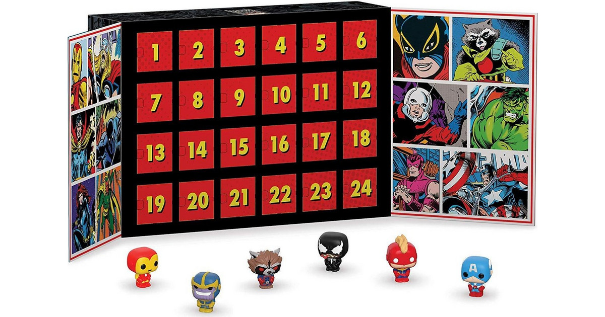 pop advent calendar marvel