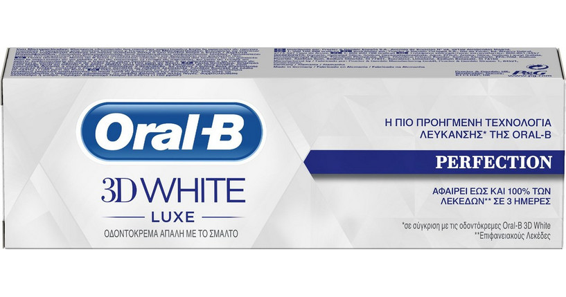 oral b 3d white tooth paste