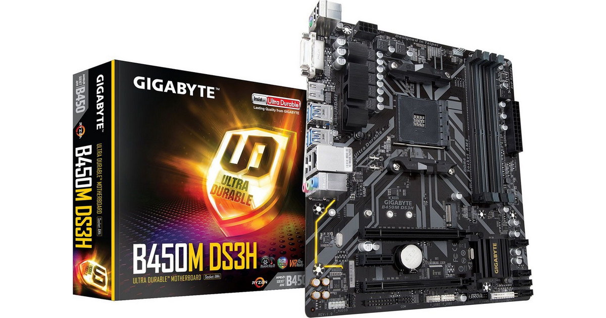 Не запускается gigabyte b450m ds3h