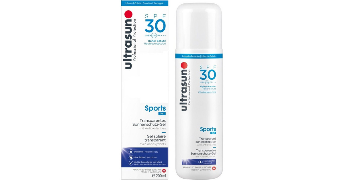 ultrasun 50 sports gel