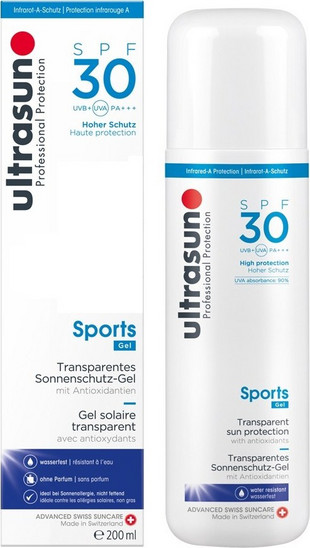 ultrasun 50 sports gel