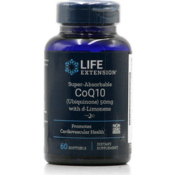 Life Extension Super-Absorbable CoQ10 50mg 60 Μαλακές Κάψουλες