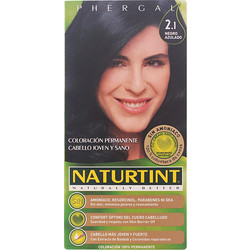 Phergal Naturtint 2.1 Black Bluish Μόνιμη Βαφή Μαλλιών Χωρίς Αμμωνία