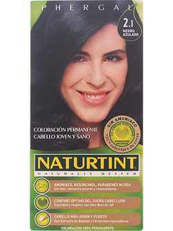Phergal Naturtint 2.1 Black Bluish Μόνιμη Βαφή Μαλλιών Χωρίς Αμμωνία