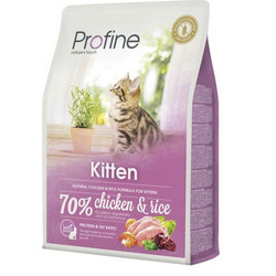 Profine Kitten Low Grain with Chicken & Rice 2kg