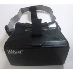 iBlue Universal Virtual Reality 3D Glasses for 3.5-6" Smartphones Black (OEM) (BULK)