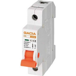 Διακόπτης ράγας μονοφασικός 40A 500-43601 GACIA