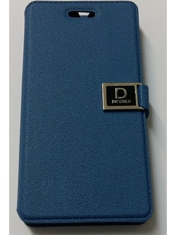 Samsung Galaxy S3 mini i8190 - Δερμάτινη Θήκη Πορτοφόλι με Πλαστικό Πίσω Κάλυμμα DR' CHEN Μπλε (OEM)