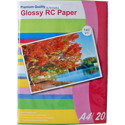ORINK OR-P610140S GLOSSY PHOTO PAPER ΦΩΤΟΓΡΑΦΙΚΟ ΧΑΡΤΙ ΛΕΥΚΟ ΓΥΑΛΙΣΤΕΡΟ ΕΚΤΥΠΩΣΗΣ ΠΑΚΕΤΟ 20 A4 ΦΥΛΛΑ 140g/m