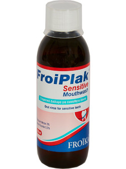Froika FroiPlak Sensitive Στοματικό Διάλυμα για Ευαίσθητα Δόντια Κατά της Πλάκας 250ml