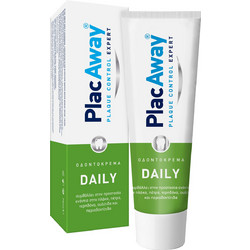 Plac Away Daily Care Οδοντόκρεμα για Λεύκανση κατά της Ουλίτιδας & της Περιοδοντίτιδας 75ml