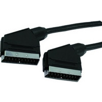 Καλώδιο MediaRange SCART/SCART 1.4M Black (MRCS152)