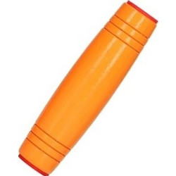 Fidget Roller Flip Roll Trick Toys Beech Wood Anti Stress Orange