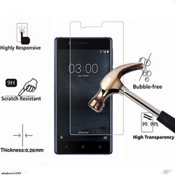 Nokia 3 Προστατευτικό οθόνης 0.26mm 2.5D 9HD
