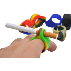 Δαχτυλίδι Σιλικόνης - Cigarette Holder Ring
