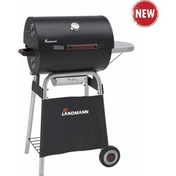 Landmann BBQ LD Ψησταριά Κάρβουνου με Καπάκι και Ρόδες Επιφάνειας 44x36cm 31444