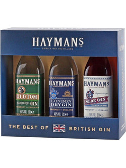 ΣΕΤ GIN HAYMANS SLOE - LONDON DRY - OLD TOM 3 X 50 ML