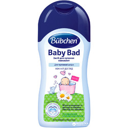 Bubchen Baby Bad Βρεφικό Αφρόλουτρο Χαμομήλι & Μολόχα 200ml