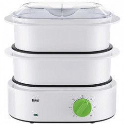 Braun FS3000WH 6.5lt 850W με 2 Επίπεδα Μαγειρέματος