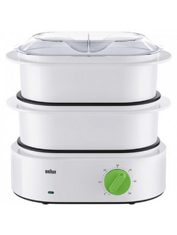 Braun FS3000WH 6.5lt 850W με 2 Επίπεδα Μαγειρέματος