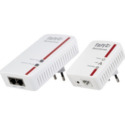 AVM FRITZ! 540E Set Powerline Διπλό Kit για Ασύρματη Σύνδεση WiFi 4 με 2 Θύρες Ethernet