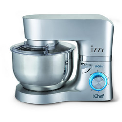 Izzy Super Chef S1503 Κουζινομηχανή 1400W με Ανοξείδωτο Κάδο 6lt