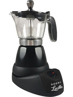 Beper BC.040N Ηλεκτρικό Μπρίκι Espresso 400W 3Cups Μαύρο
