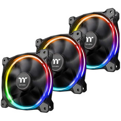 Thermaltake Riing Plus 12 Sync Edition Case Fan 120 mm RGB με Σύνδεση 4-Pin PWM 3τμχ