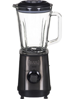 Black & Decker BXJB800E Μπλέντερ για Smoothie με Γυάλινη Κανάτα 1.5lt 800W