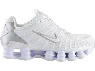 Nike Shox TL Ανδρικά Sneakers Λευκά AV3595-100