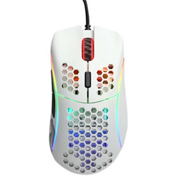 Glorious PC Gaming Race Model D Ενσύρματο Gaming Ποντίκι RGB 12000 DPI Matte White