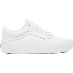 Vans Old Skool Γυναικεία Sneakers Λευκά VN0A3B3UW00
