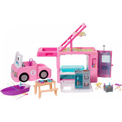 Mattel Barbie Τροχόσπιτο 3 σε 1 GHL93