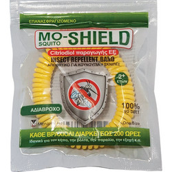 Menarini Mo-Shield Εντομοαπωθητικό Βραχιόλι Κίτρινο 1τμχ