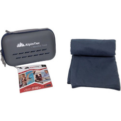 AlpinPro AlpinTec Πετσέτα Microfiber Navy 50x100cm