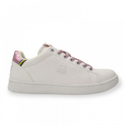 Benetton Γυναικεία Sneakers Άσπρα BTW214006-1080