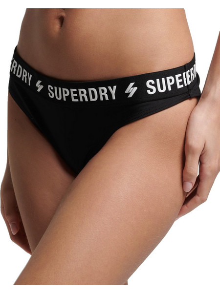Superdry Bikini Slip Μαύρο W3010278A-02A