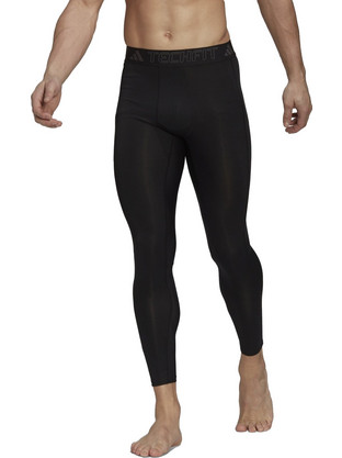 Adidas Techfit AEROREADY Ανδρικό Κολάν Μακρύ Μαύρο HM6061