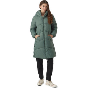 Vero Moda Γυναικείο Μπουφάν Χειμωνιάτικο Puffer Μακρύ Dark Forest 10303021