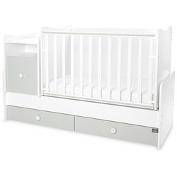 Lorelli Maxi Plus New Πολυμορφική Κούνια με Στρώμα 62x110cm White Milky Green 10150300040A