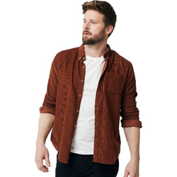 Mexx AP1515036M Ανδρικό Πουκάμισο Κοτλέ Μακρυμάνικο Overshirt Καφέ AP1515036M-191241